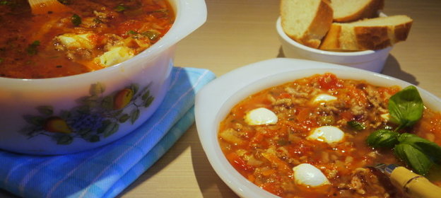 Суп-пицца „Napoli