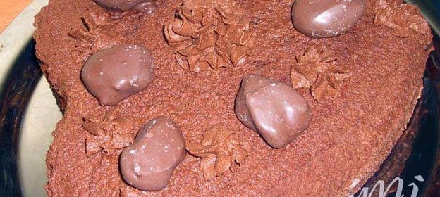 шоколадный торт ромовая слива