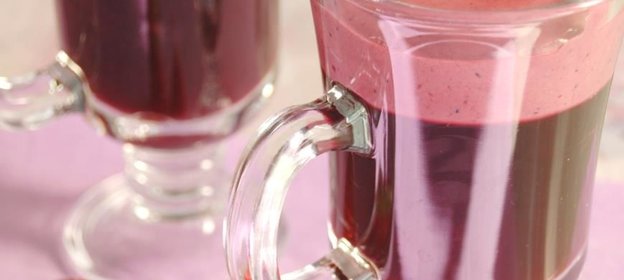 Желе Десерт из летних ягод в бокале