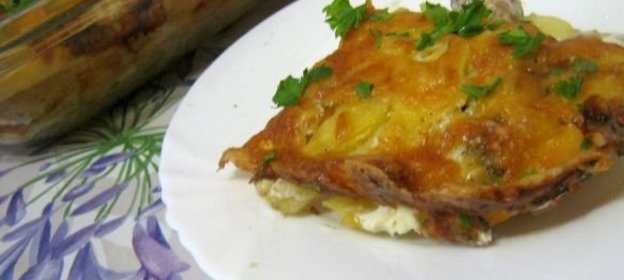 Запеканка картофельная с мясом