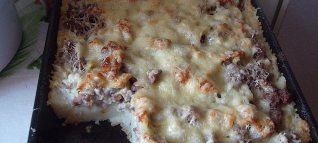 Картофельно-мясная запеканка