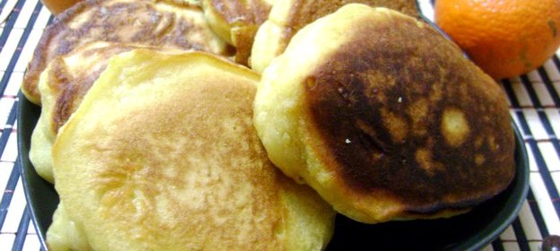 Кукурузные оладьи на ряженке