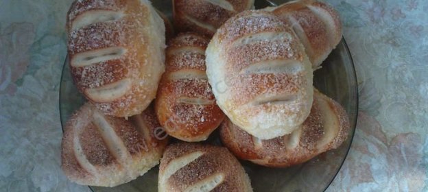 Ванильные сахарные булочки