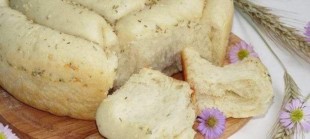 Итальянский хлеб с пармезаном и розмарином (Тест - драйв)