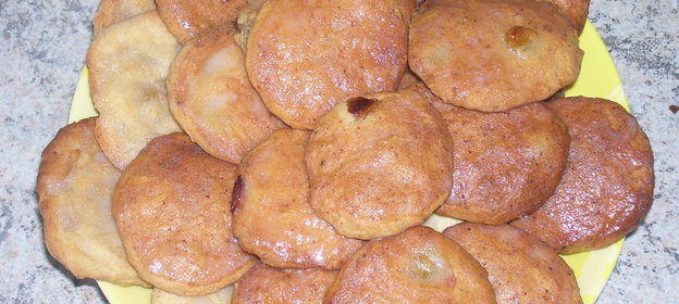 Печенье из творожной массы с бананом