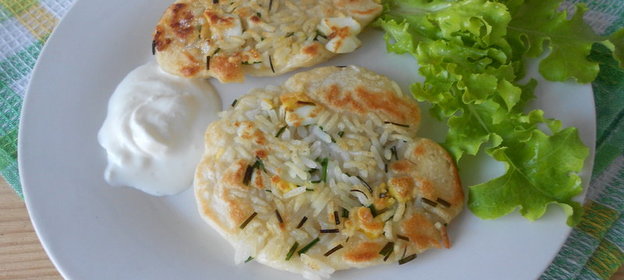 Дрожжевые оладьи с припеком