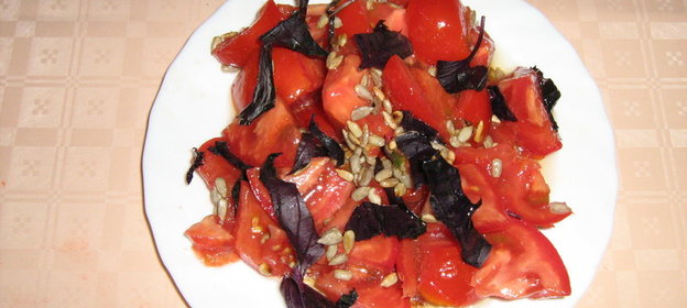 южно-русский салат со средиземноморским акцентом )))