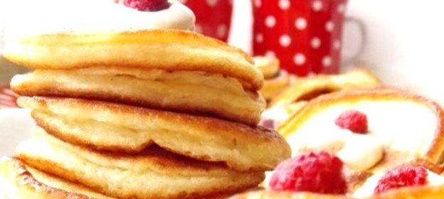 Оладьи на кефире с содой