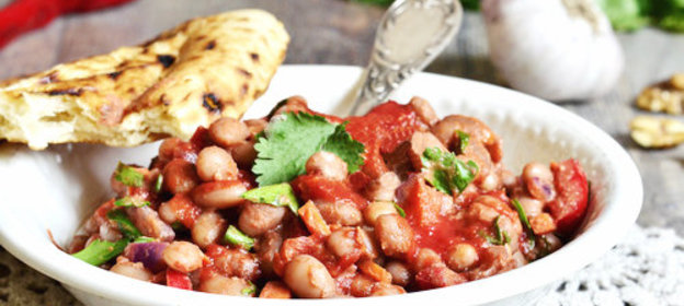 Лобио из красной фасоли | Грузинская кухня | Постное меню