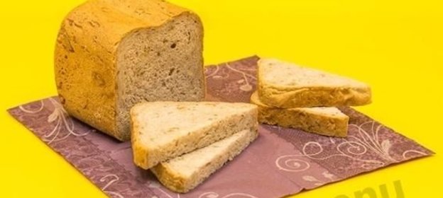 Хлеб медовый с орехами в хлебопечке