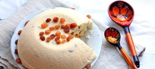 Пасха из маскарпоне