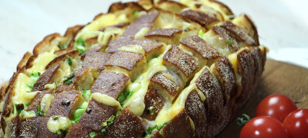 Фондю хлебное (на скорую руку). Видео