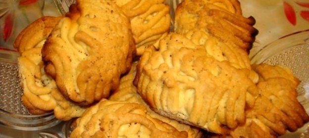 Печенье на майонезе через мясорубку