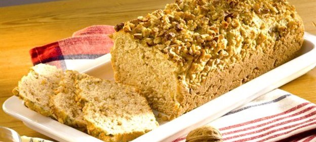 Хлеб из феты с грецкими орехами