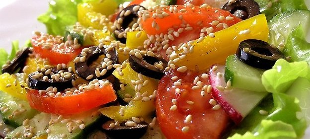 Салат Весенние краски