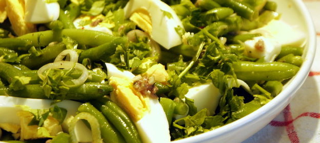 Прованский фасолевый салат