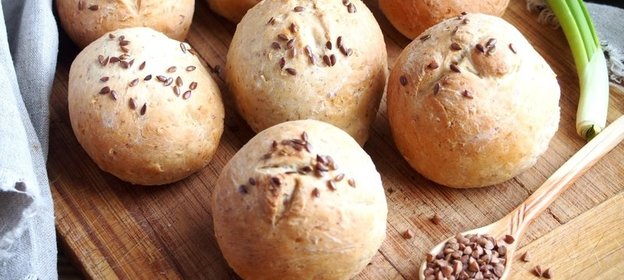 Гречневые булочки