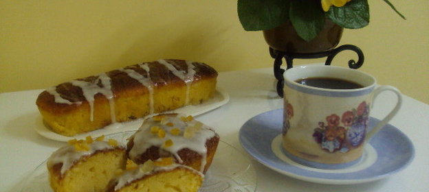 Лимонный кекс