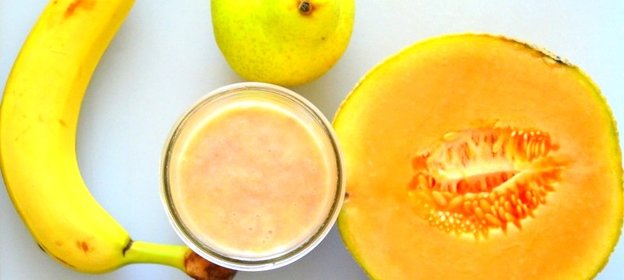 Ароматный смузи с дыней