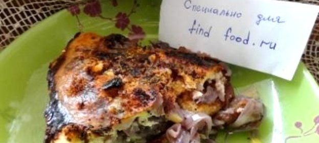 Луковая запеканка