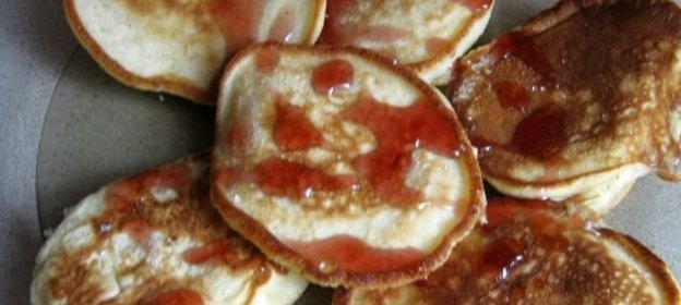 Постные оладьи на воде