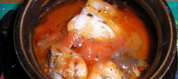 Курочка в горшочке