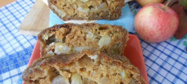 Яблочный кекс с крустильяном