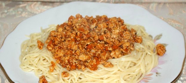 Мясной соус к пасте