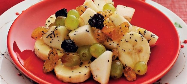 Фруктовый салат с маком