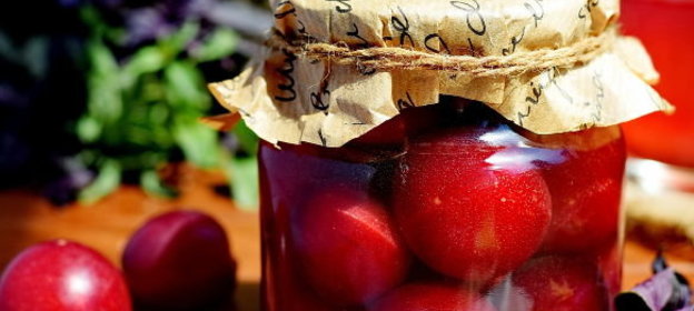 Слива в сиропе (на зиму)