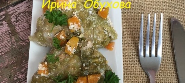 Голубцы в сметанном соусе