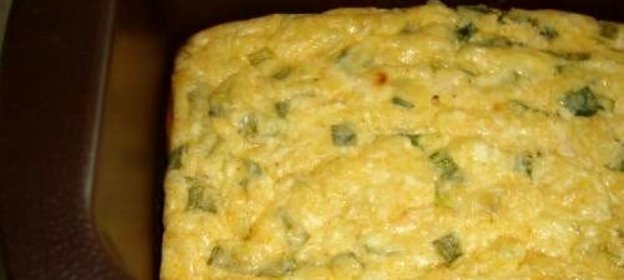 Запеканка из лаваша с сыром и зеленью