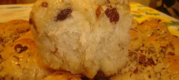 Булочки в медовой глазури