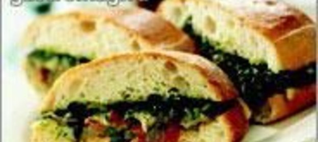 Средиземноморская овощная чиабатта