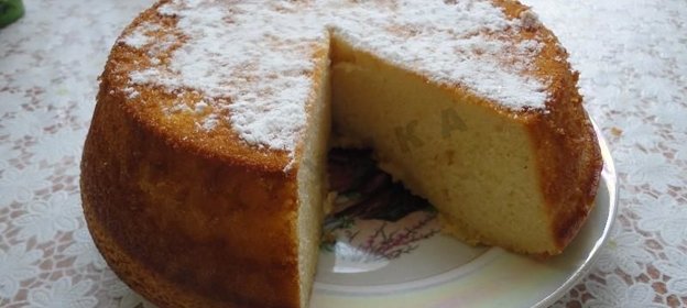 Кекс на сгущенном молоке