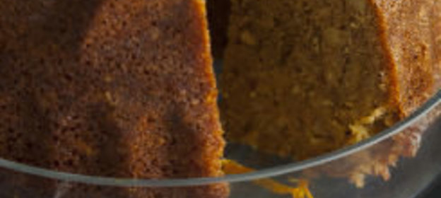 Апельсиново-миндальный кекс