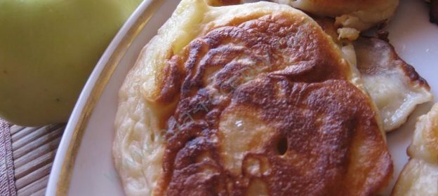 Оладья из яблок