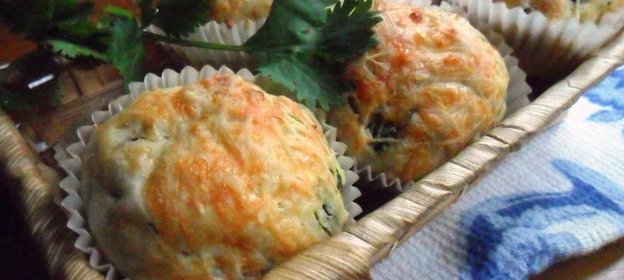 Кексы с кинзой и тархуном для Ланы - christymar