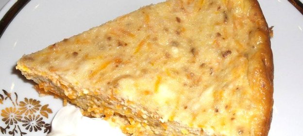 Запеканка из моркови в мультиварке