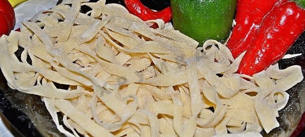 Паста домашнего приготовления