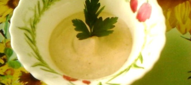 Домашний майонез с печеными баклажанами