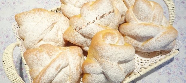 Тыквенные булочки (тесто без яиц)