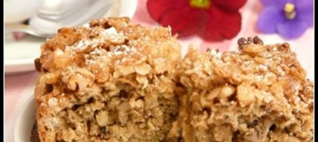 Овсяной кекс с бананами