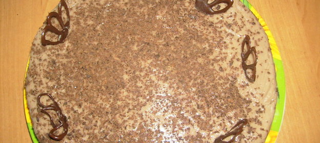 Тортик желейный Ванильно-шоколадный