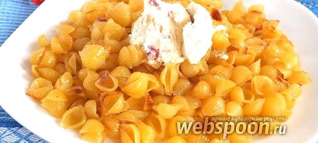 Макароны в карамели