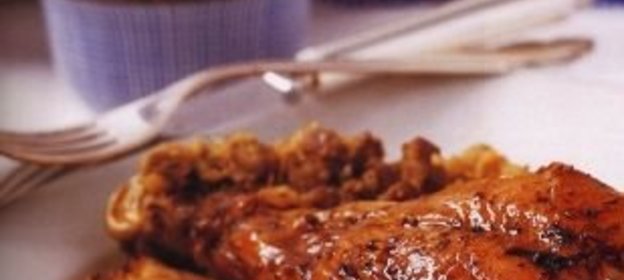 Пицца с тунцом и маслинами