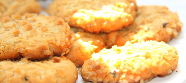 Рассыпчатое печенье из арахисовой пасты, без молока