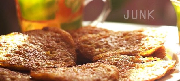 Манные оладьи с куркумой