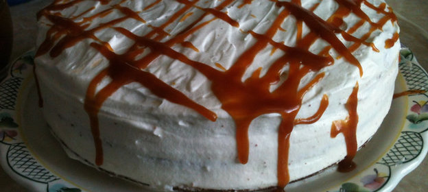 Салат «Цезарь» с лососем