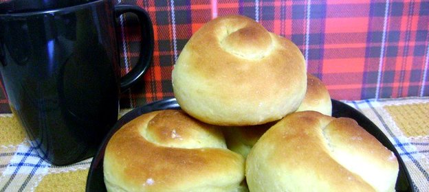 Лимонные булочки на кукурузной муке